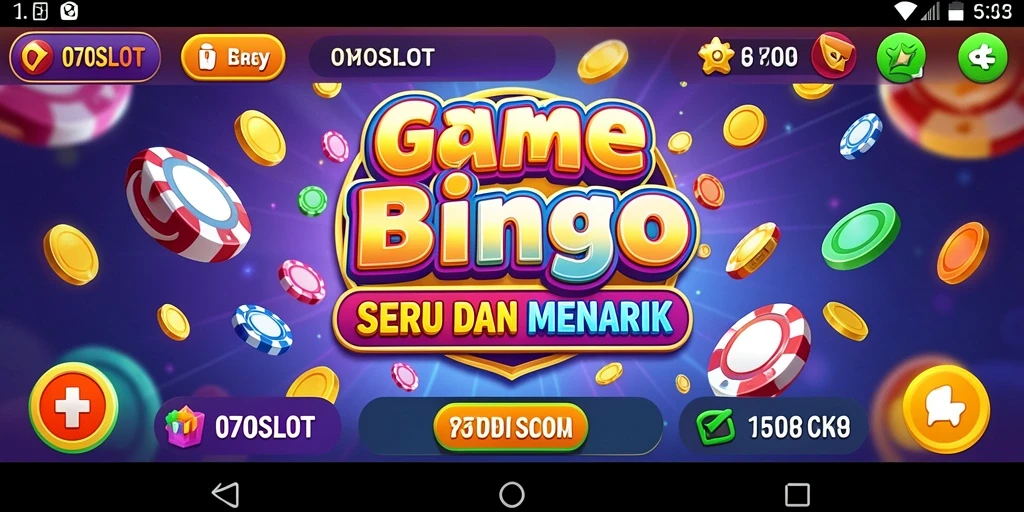 Tangkapan layar gameplay Bingo yang menyenangkan di 070SLOT.