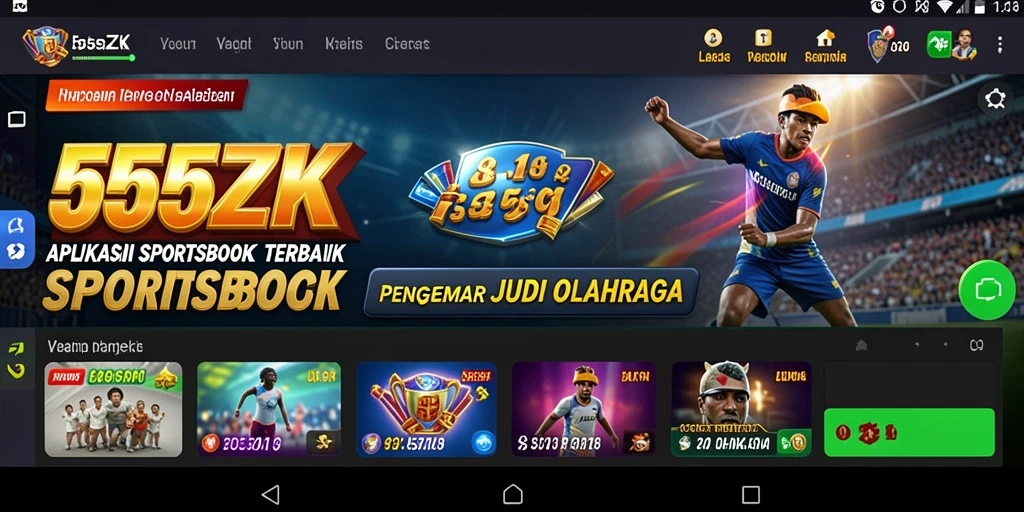 Tampilan gameplay 555ZK yang menarik dan interaktif.