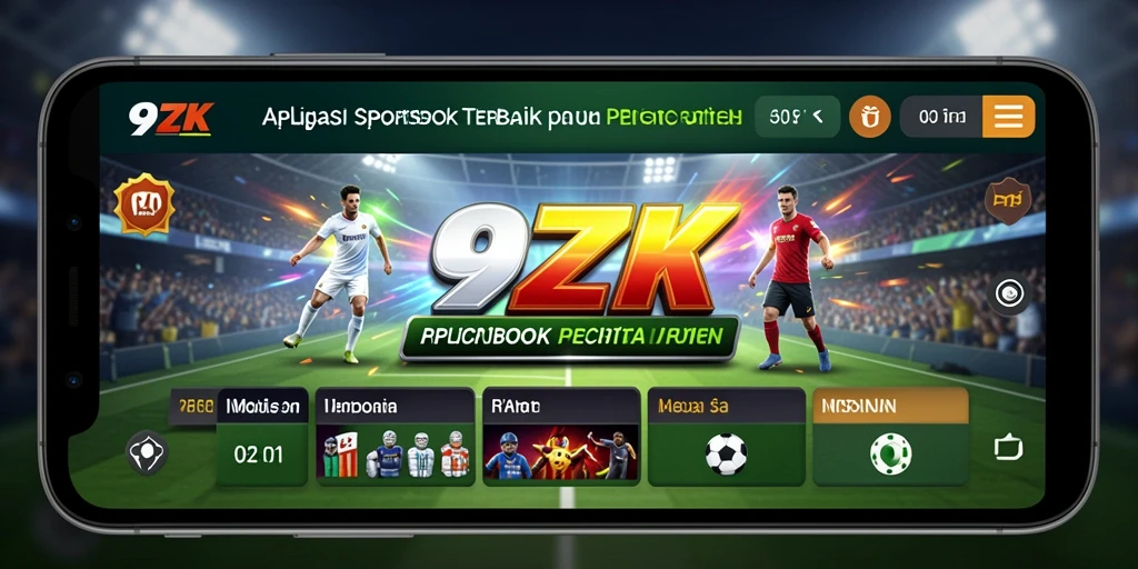 Screenshot menampilkan tampilan menarik dari gameplay Sportsbook 99ZK.