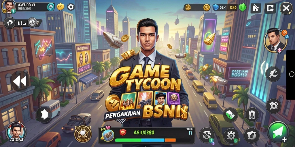 Gameplay AYU89 yang menarik dengan manajemen bisnis yang mendebarkan.