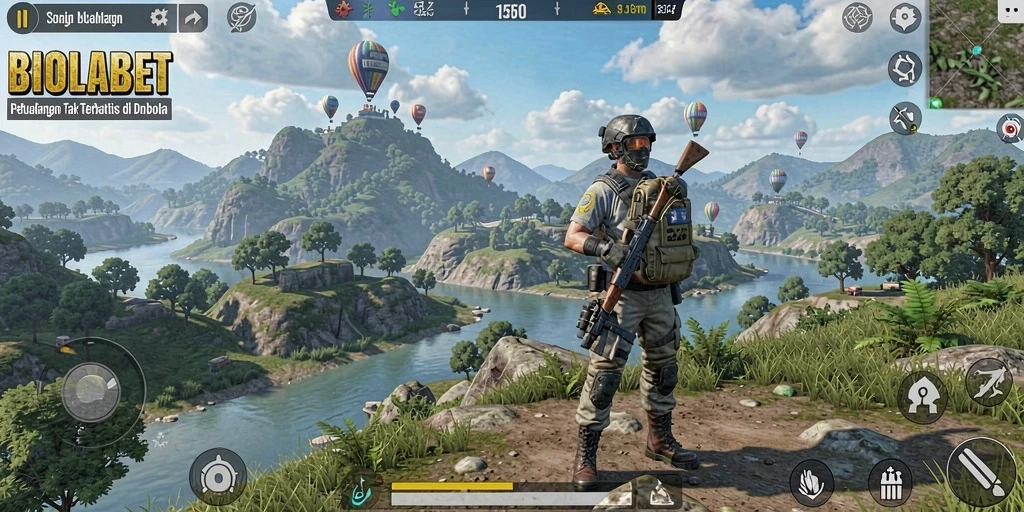 Tampilan gameplay menakjubkan dunia Open World BIOLABET.