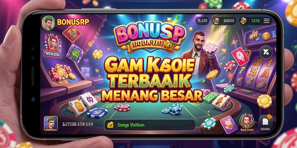 Gameplay Kasino BONUSRP yang mendebarkan dan penuh warna.