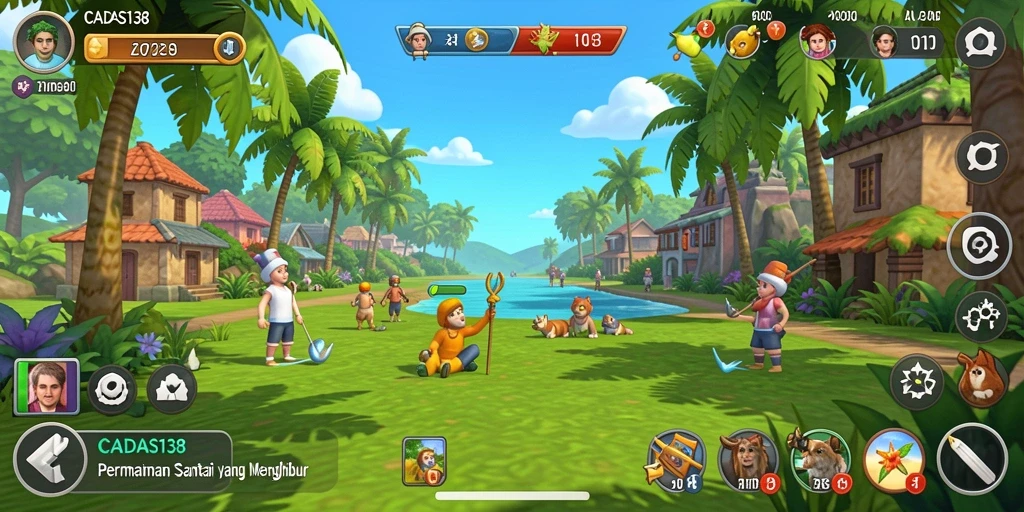 Tampilan gameplay CADAS138 yang menarik dan menyenangkan.