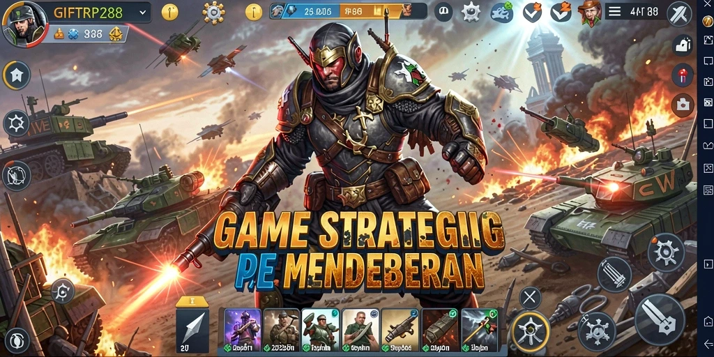 Tampilan gameplay menarik dari GIFTRP288 yang penuh strategi.