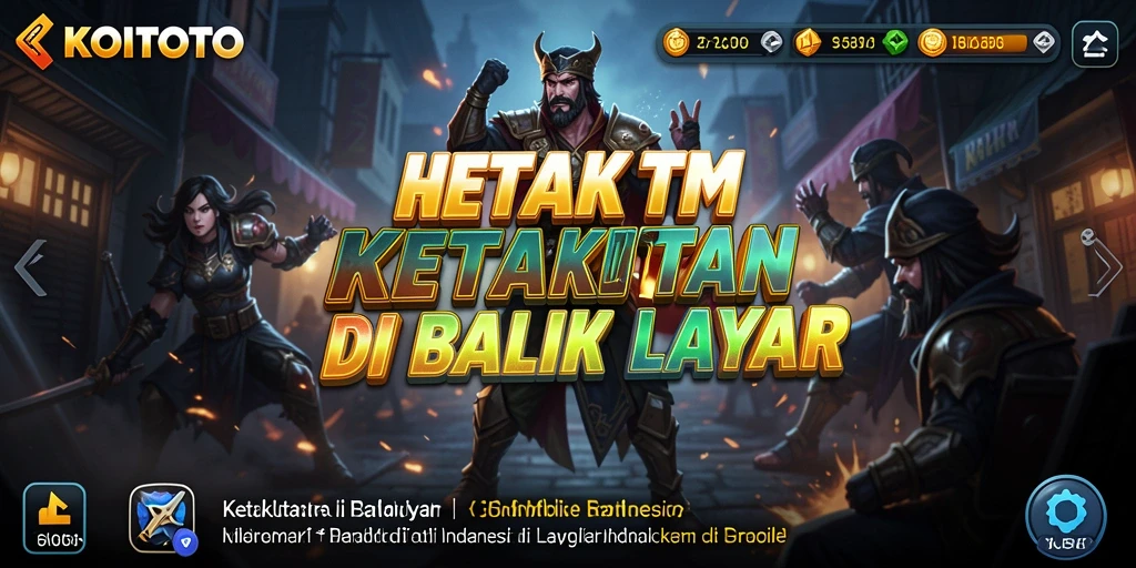 Gameplay seram KOITOTO dengan suasana mencekam.