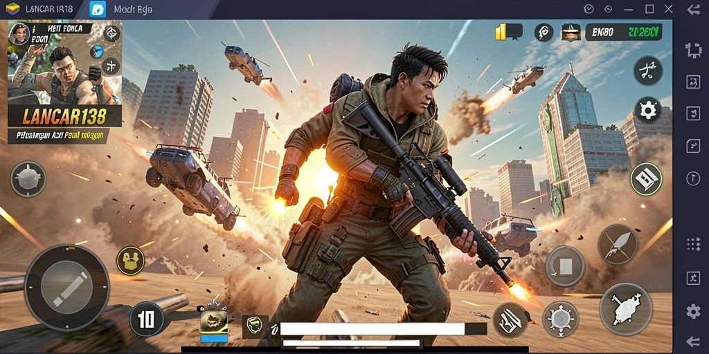 Tampilan gameplay mendebarkan LANCAR138 dengan aksi seru.