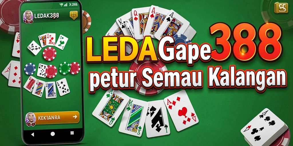 Tampilan gameplay seru di LEDAK388 dengan pemain online.