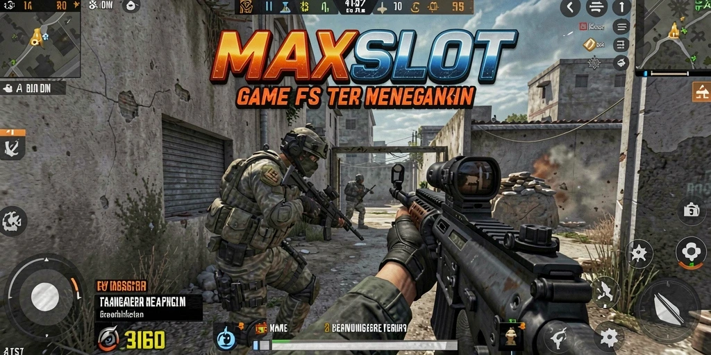 Tampilan permainan MAXSLOT yang menegangkan dan seru.