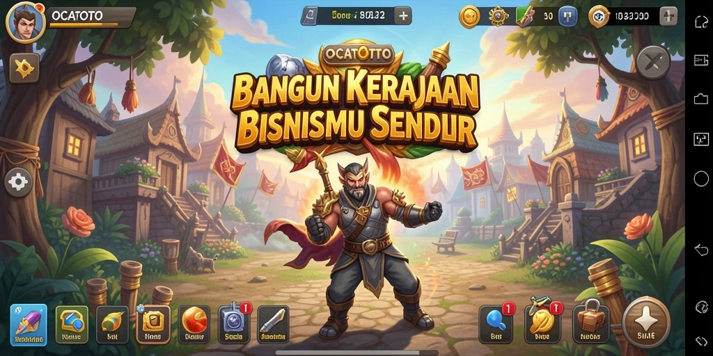Screenshot OCATOTO yang menampilkan gameplay Tycoon yang seru.