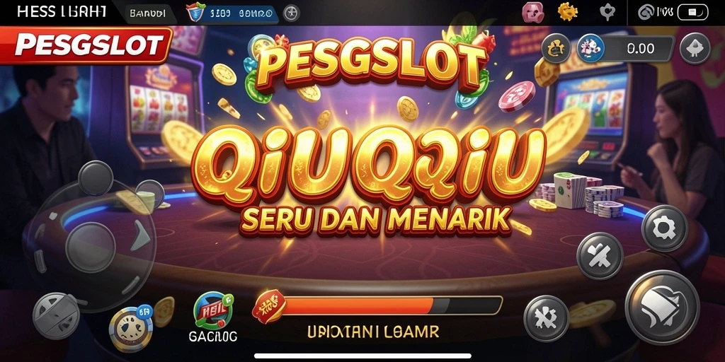 Tampilan gameplay seru PESGSLOT dengan suasana QiuQiu.