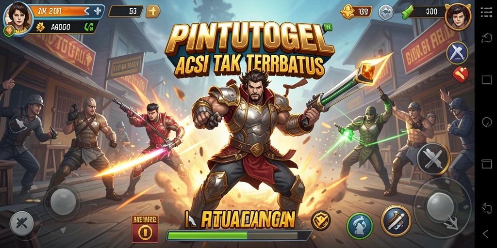 Tampilan gameplay PINTUTOGEL yang menegangkan di setiap level.