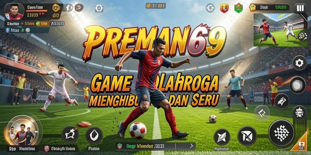 Tampilan menarik dari gameplay <strong>PREMAN69</strong> yang memikat dan penuh aksi olahraga.
