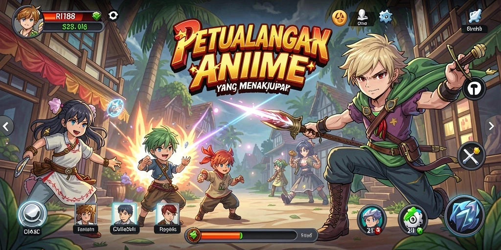 Tampilan menarik dari gameplay RI188 yang seru dan penuh aksi.