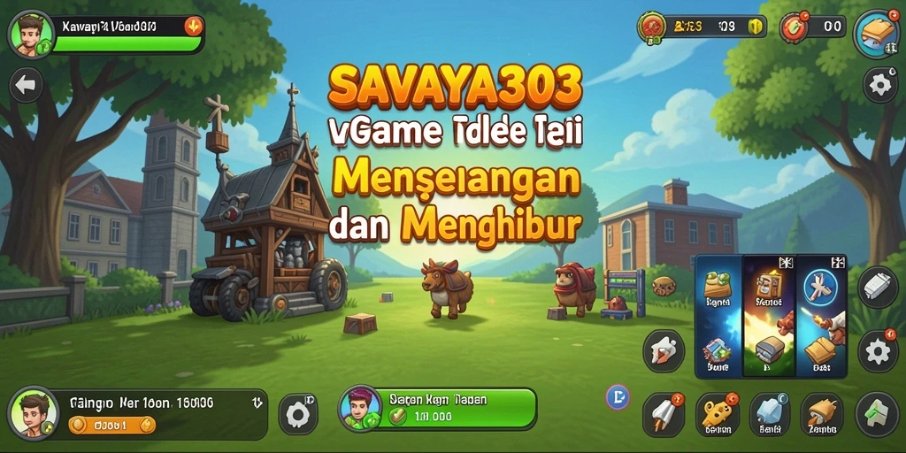 Tampilan gameplay SAVAYA303 yang menarik dan bersenang-senang.