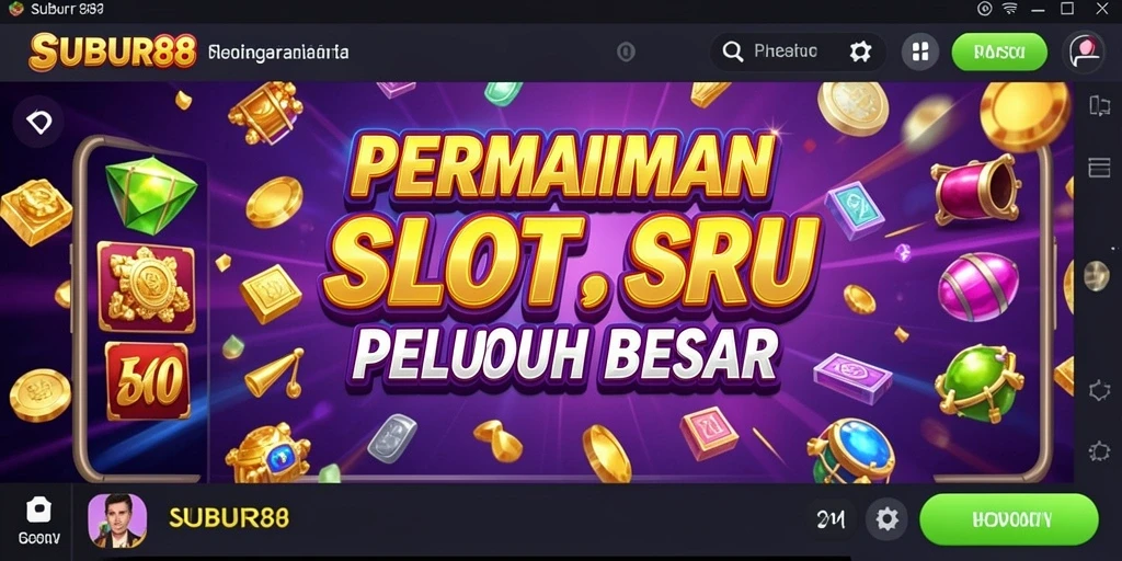 Gameplay Slot menarik di SUBUR88 dengan grafis menawan.