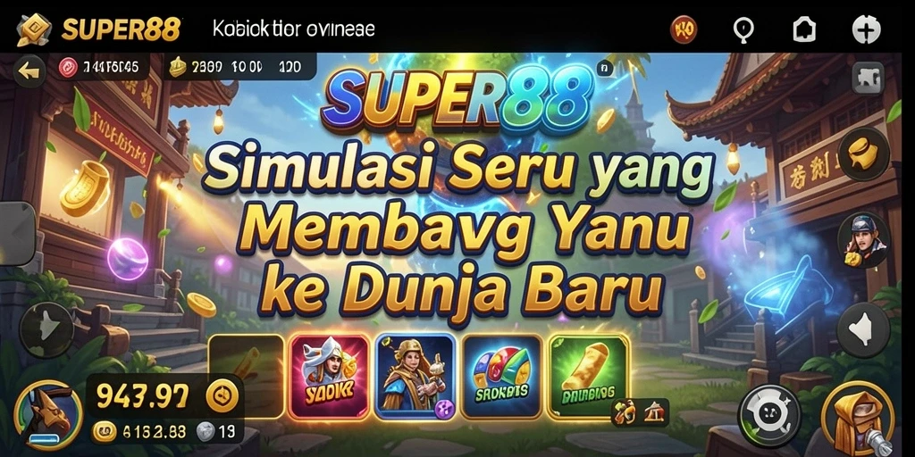 Tampilan menarik dari gameplay <strong>SUPER88</strong> yang menampilkan berbagai interaksi.