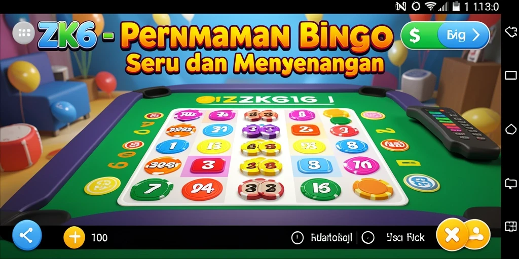 Tampilan gameplay seru ZK6 yang penuh warna dan interaksi.